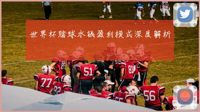 世界杯赌球水钱盈利模式深度解析